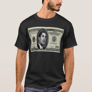 T-shirt Obama sur la facture $100