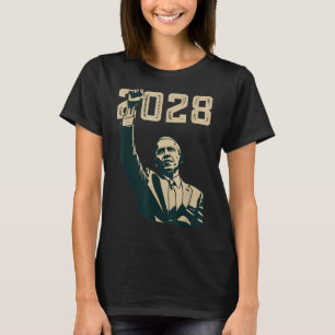 T-shirt Obama Vintage rétro patriotique 2028