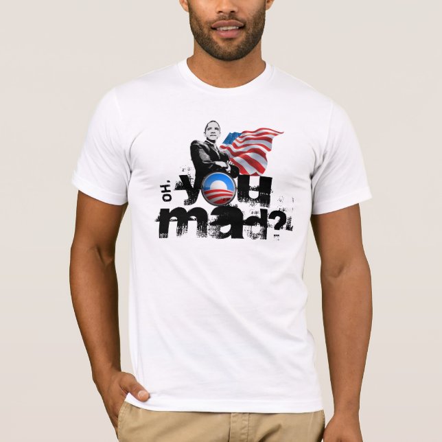 T-shirt Obama vous chemises folles ? (Devant)