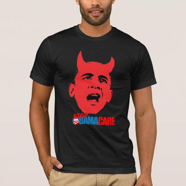 T-shirt Obamacare - arrêtez Obamacare (Devant)