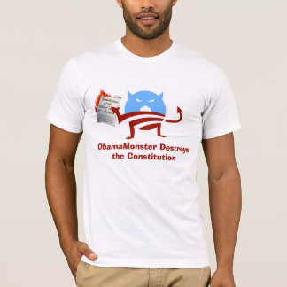 T-shirt ObamaMonster