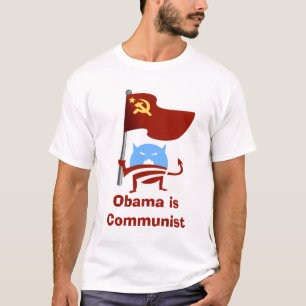 T-shirt ObamaMonster communiste