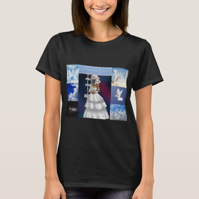 T-SHIRT OBATALA SKY ORISHA ENERGY IFA PATRON (Devant)