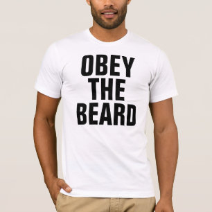 T-shirt Obéissez la barbe