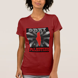 T-shirt Obéissez la Palestine
