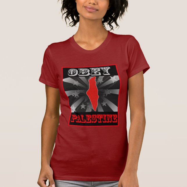 T-shirt Obéissez la Palestine (Devant)