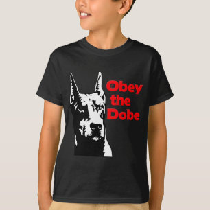 T-shirt Obéissez le Dobe