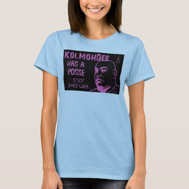 T-SHIRT OBÉISSEZ LE ROSE DE KMD ! (Devant)