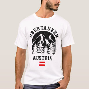 T-shirt Obertauern Autriche Alpes Station de ski alpin Ski