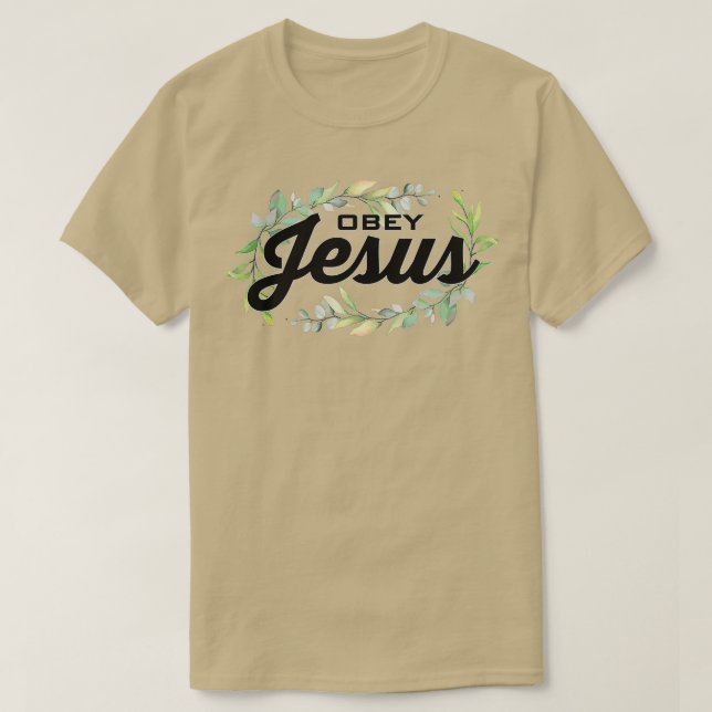 T-shirt Obey Jesus 2 (Design devant)