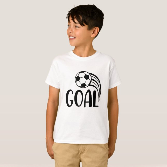 T-shirt Objectif balle de football (Devant entier)