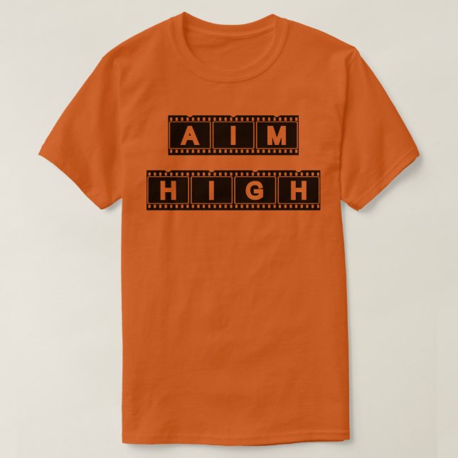 T-shirt Objectif élevé 3 (Design devant)