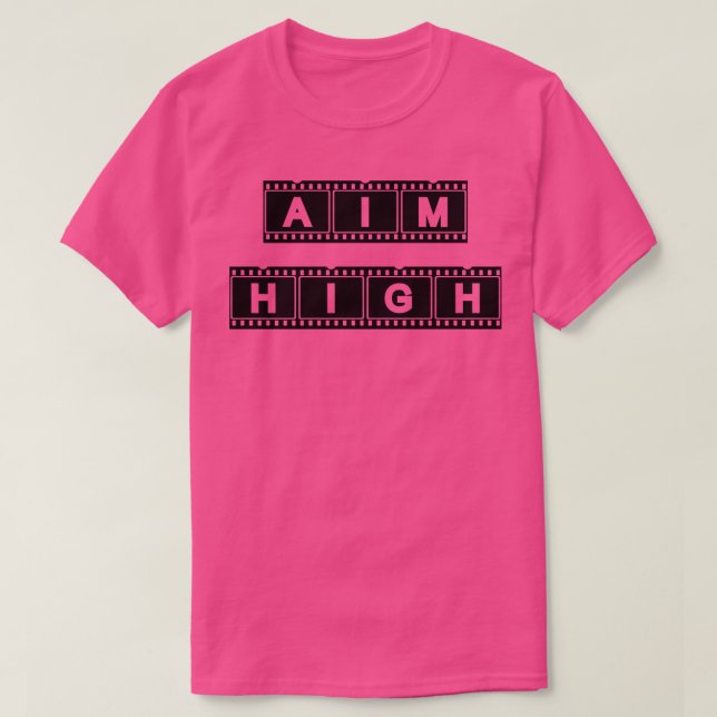 T-shirt Objectif élevé 4 (Design devant)