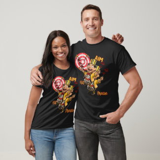 T-shirt Objectif, frapper Dart précis