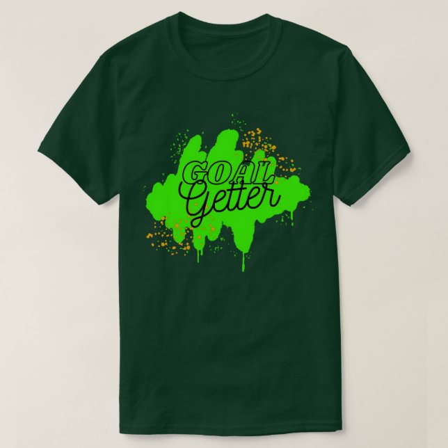 T-shirt Objectif Getter Green 1 (Design devant)