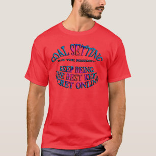 T-shirt Objectif : Meilleur Secret Gardé En Ligne Unisex