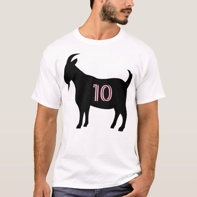 T-shirt Objectif Messi 10 Inter (Devant)