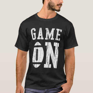 T-shirt Objectif Sur Le Jeu Sur Le Football Cool Tee