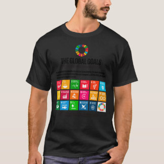 T-shirt Objectifs de développement durable des Nations Uni