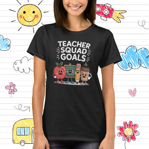 T-shirt Objectifs de l'équipe des enseignants Fournitures