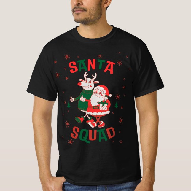 T-shirt Objectifs de Santasquad (Devant)