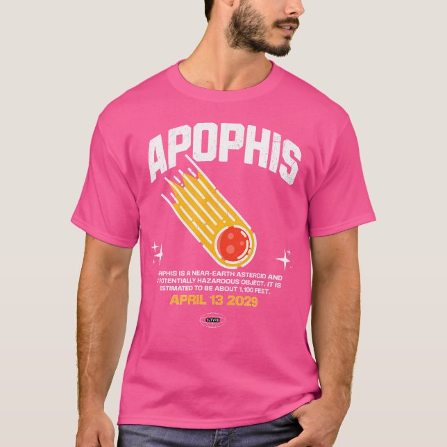 T-shirt Objet 99942 Astronomy Space Comet (Devant)