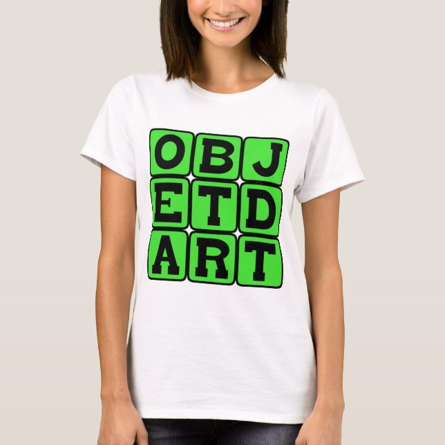 T-shirt Objet d'Art, Objet d'Art (Devant)