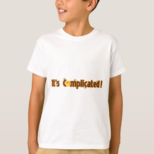 T-shirt Objet fantastique : Il a compliqué (Devant)