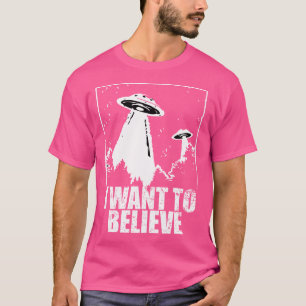 T-shirt Objet Volant Non Identifié Je Veux Une Soucoupes V
