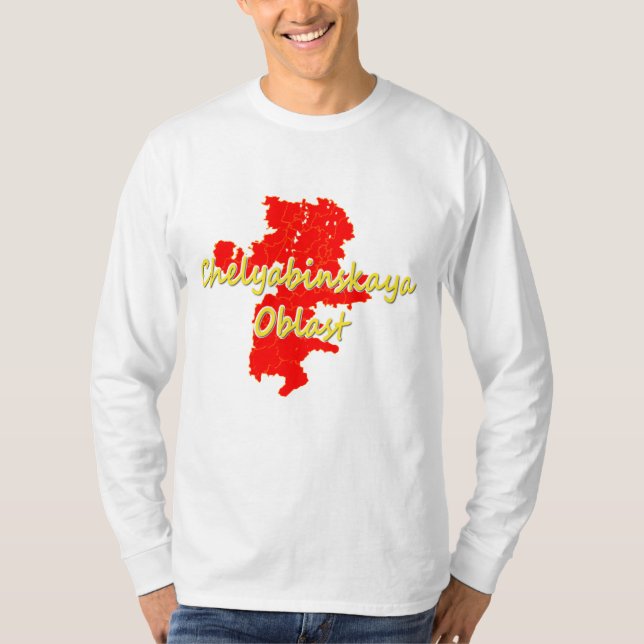 T-shirt Oblast de Tcheliabinsk (Devant)