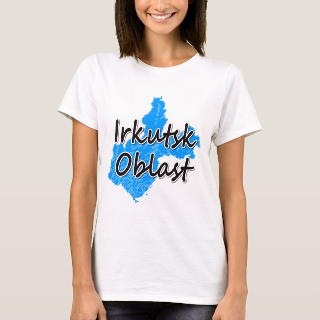 T-shirt Oblast d'Irkoutsk (Devant)