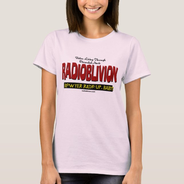 T-shirt Oblivion - Blow Up White (Devant)