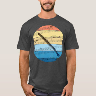 T-shirt Oboe Music Notation Oboiste Woodwind Musicien