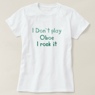 T-shirt Oboe Rock It - Dames