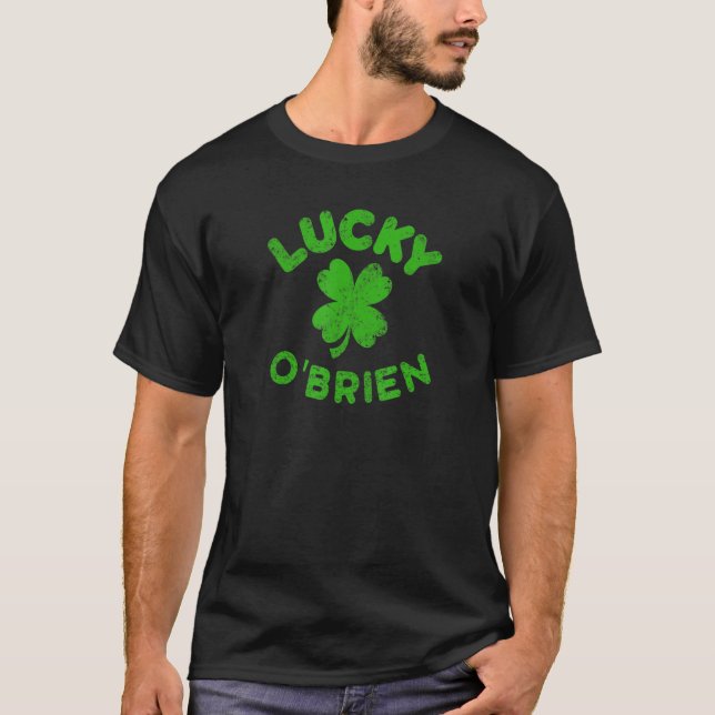 T-shirt O'brien Irish Family Saint Patrick's Day Irish O' (Devant)