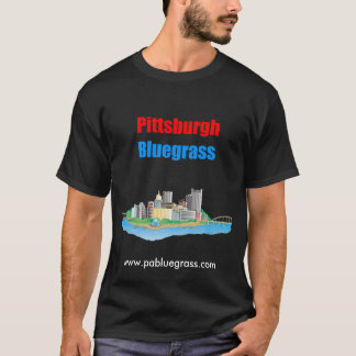 T-shirt Obscurité de Bluegrass de Pittsburgh
