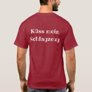 T-shirt Obscurité de chemise de Schlagzeug de mein de DMV