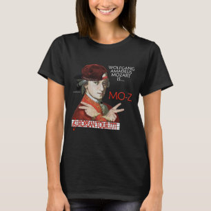 T-shirt Obscurité de s de chemise de Mozart "MOIS-z"