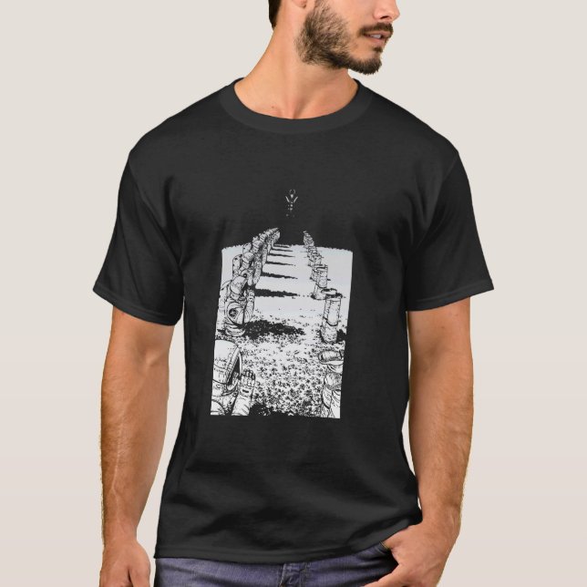T-shirt OBSCURITÉ Horreur gothique (Devant)