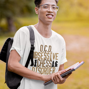T-shirt Obsédée par les échecs