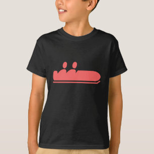 T-shirt Obsédée - rose tropicale