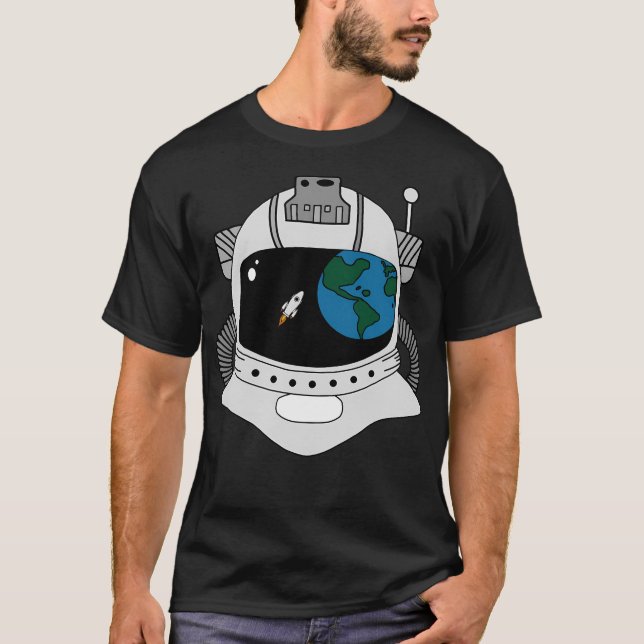 T-shirt Observateur d'astronaute (Devant)