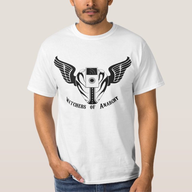 T-shirt Observateurs de chemise d'anarchie (Devant)