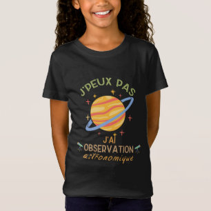 T-Shirt Observation astronomique
