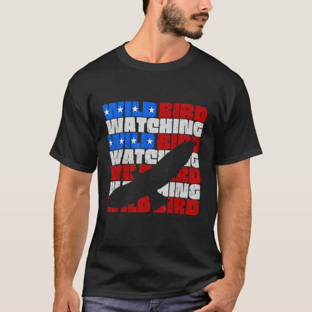 T-shirt Observation de la nature sauvage observer vol libr (Devant)
