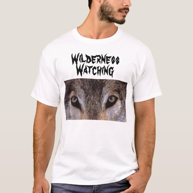 T-shirt Observation de région sauvage (Devant)