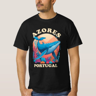 T-shirt Observation des baleines bleues aux Açores