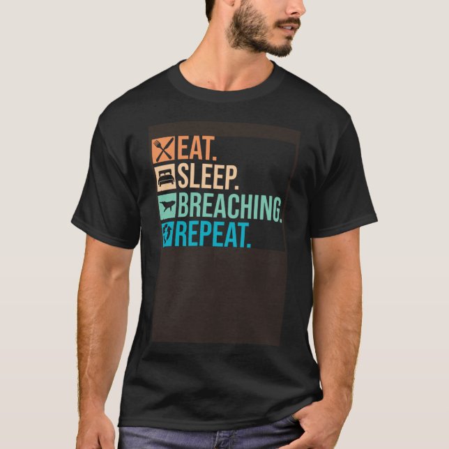 T-shirt Observation Des Baleines Et Baleines Bleues Balein (Devant)