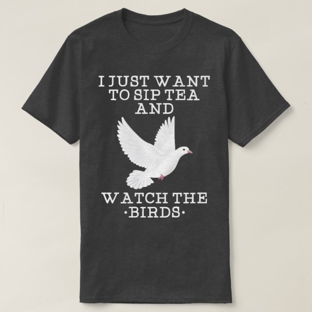 T-shirt Observation des oiseaux 39 (Design devant)