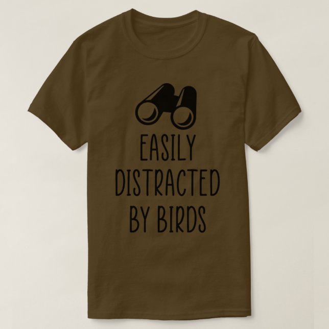 T-shirt observation des oiseaux 40 (Design devant)